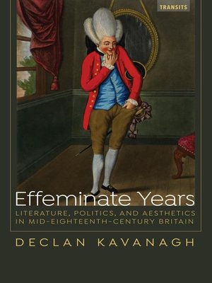 cover image of Effeminate Years